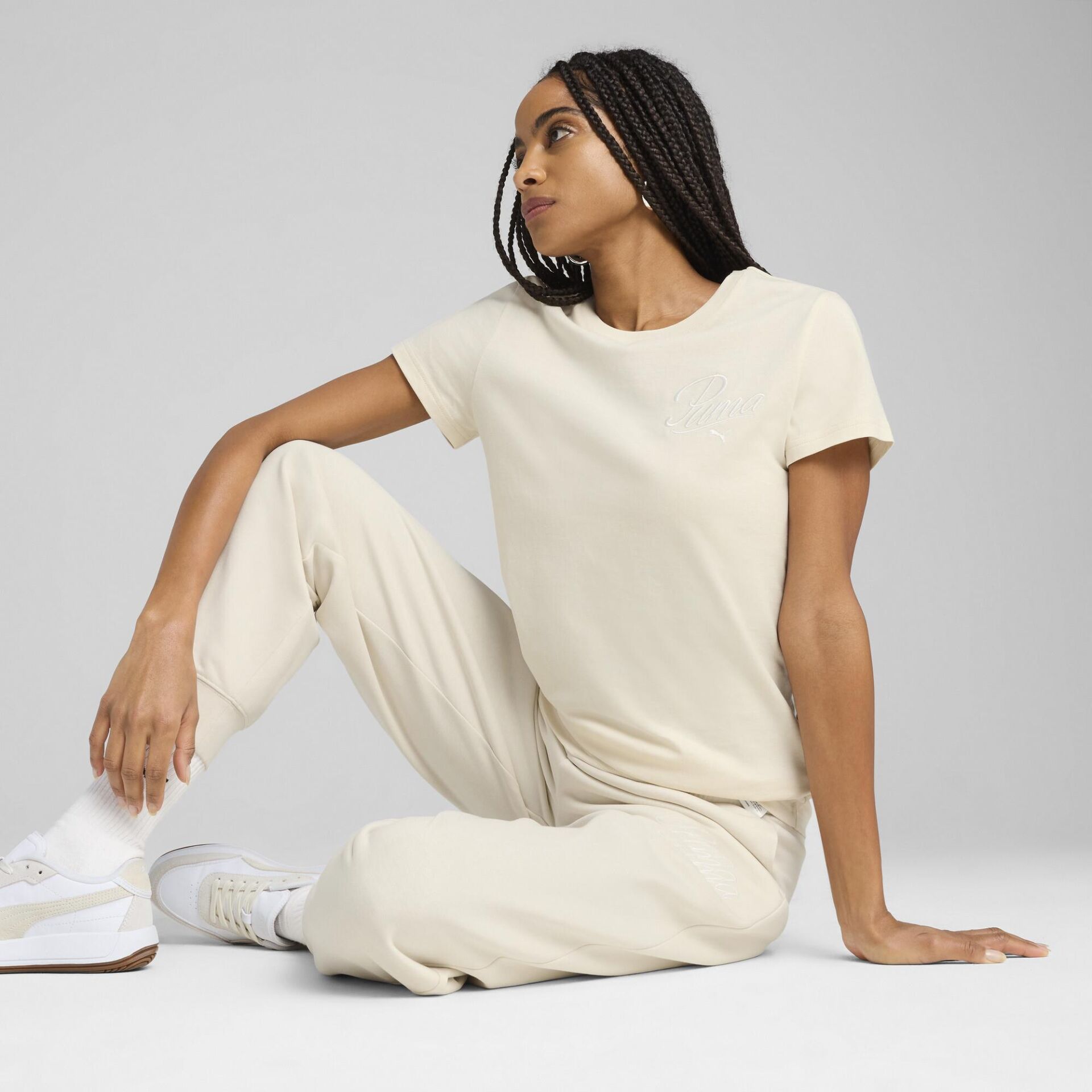 PUMA SCRIPT TEE KADIN KISA KOL T-SHIRT