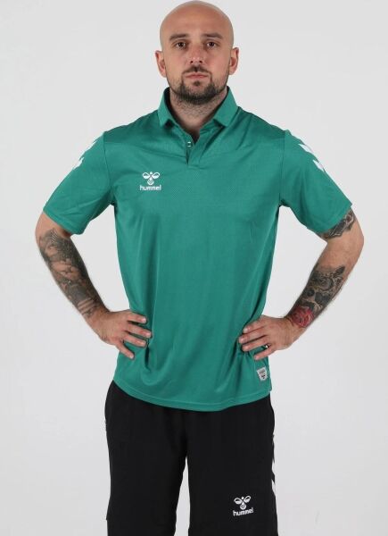 HUMMEL HMLOREGON FUNCTIONAL POLO T-SHIRT S/S ERKEK T-SHIRT