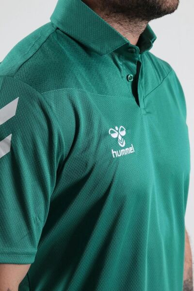 HUMMEL HMLOREGON FUNCTIONAL POLO T-SHIRT S/S ERKEK T-SHIRT