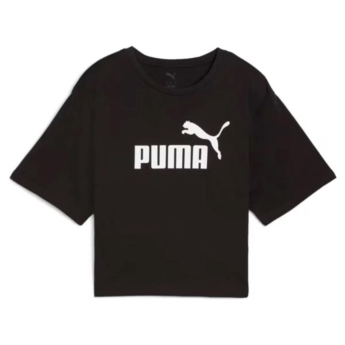 PUMA ESS CROPPED NO. 1 LOGO TEE KADIN KISA KOL T-SHIRT