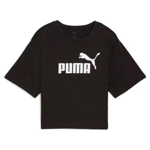 PUMA ESS CROPPED NO. 1 LOGO TEE KADIN KISA KOL T-SHIRT