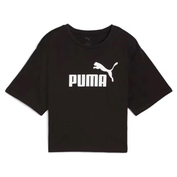 PUMA ESS CROPPED NO. 1 LOGO TEE KADIN KISA KOL T-SHIRT