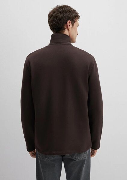 MAVİ HALF ZIP SWEATSHIRT ERKEK SWEATSHIRT