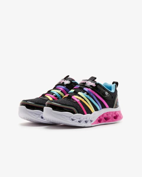 SKECHERS FLUTTER HEART LİGHTS - RAİNBOW BESTİE KIZ ÇOCUK MODA AYAKKABI