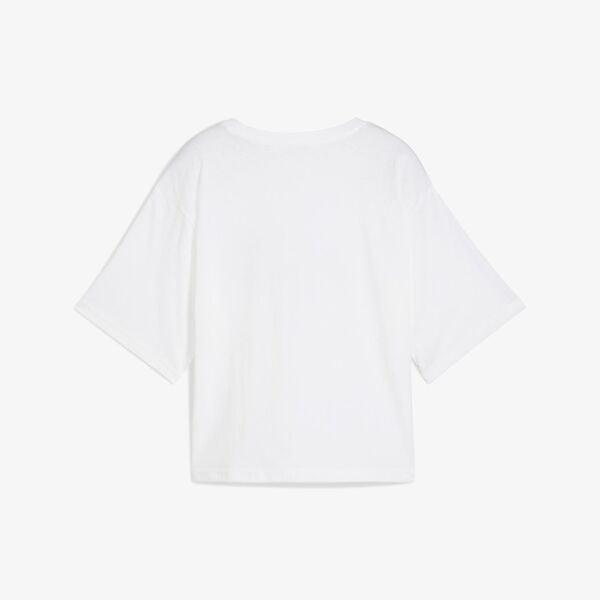 PUMA ESS CROPPED NO. 1 LOGO TEE KADIN KISA KOL T-SHIRT