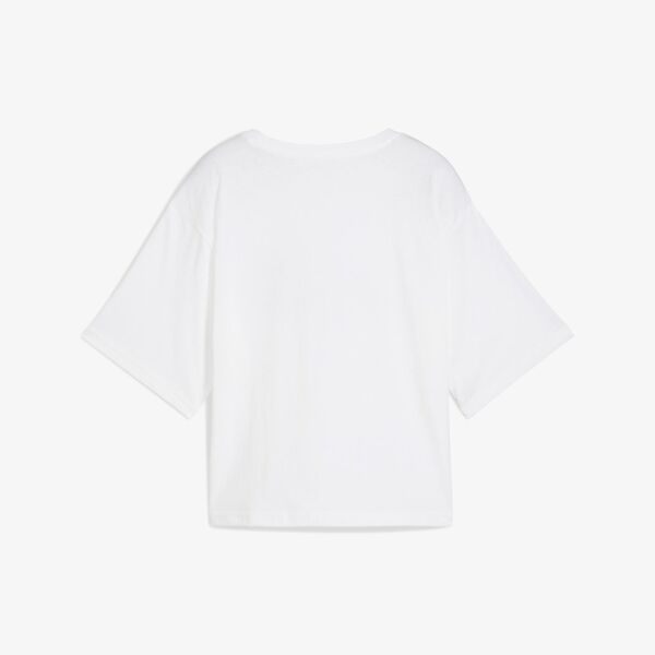 PUMA ESS CROPPED NO. 1 LOGO TEE KADIN KISA KOL T-SHIRT