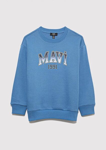 MAVİ MAVI 1991 BASKILI ERKEK ÇOCUK SWEATSHIRT