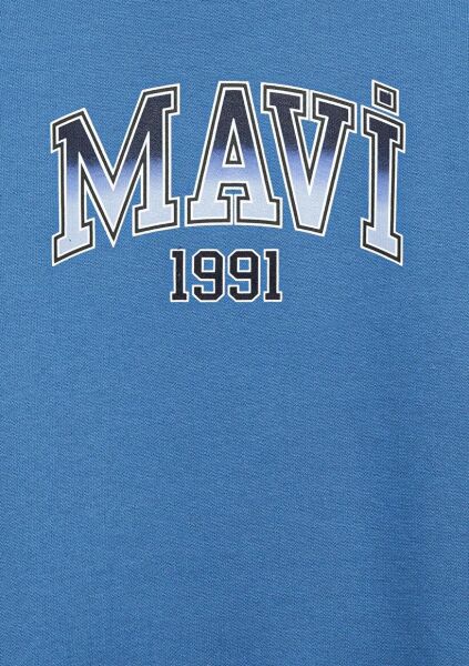 MAVİ MAVI 1991 BASKILI ERKEK ÇOCUK SWEATSHIRT