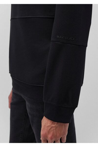 MAVİ ERKEK KAPÜŞONLU SWEATSHIRT