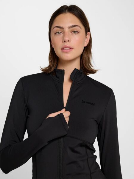 HUMMEL HMLPRIMA W ZIP BLOUSE KADIN UZUN KOL T-SHIRT