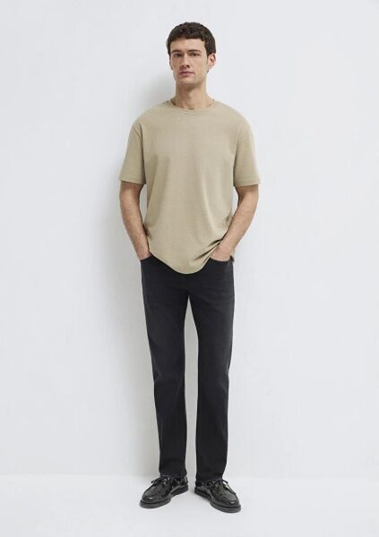 MAVİ BİSİKLET YAKA ERKEK TİŞÖRT