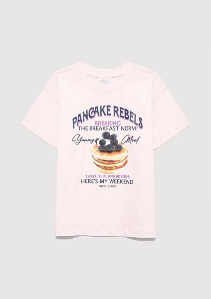 MAVİ PANCAKE REBELS BASKILI KIZ ÇOCUK MODELLİ PENYE