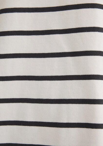 MAVİ ÇİZGİLİ ERKEK LOGO TİŞÖRT