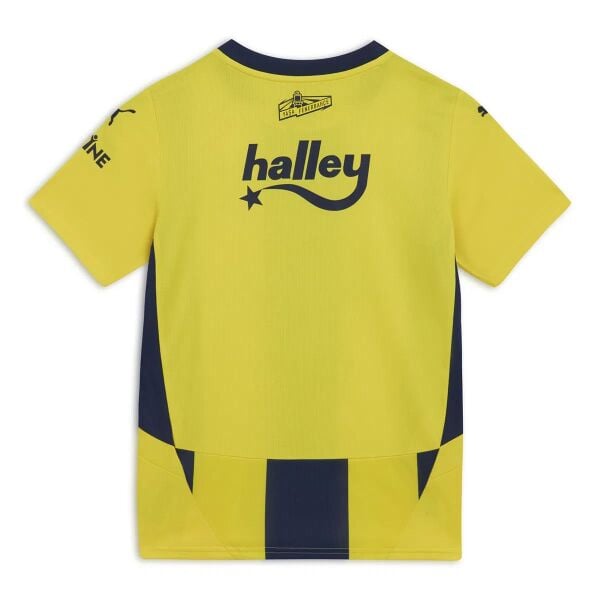 PUMA FSK HOME JERSEY REPLİCA JR SPEED YELLOW-BLUE VİOLET ÇOCUK FORMA