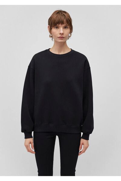 MAVİ BİSİKLET YAKA SWEATSHIRT KADIN SWEATSHIRT