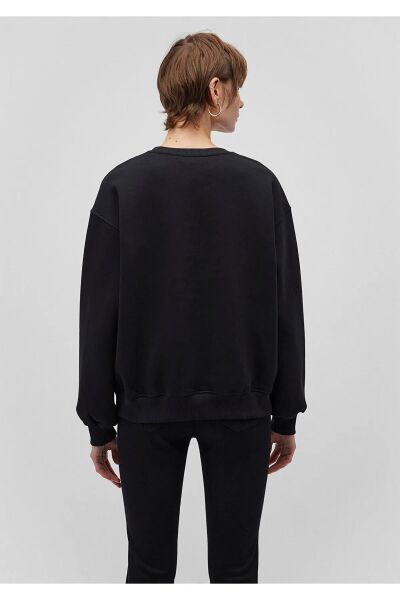 MAVİ BİSİKLET YAKA SWEATSHIRT KADIN SWEATSHIRT