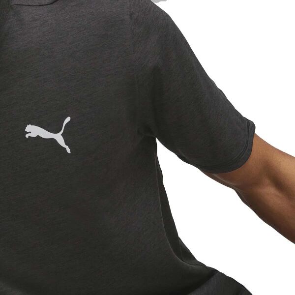 PUMA RUN FAVORITE HEATHER TEE M ERKEK KISA KOL T-SHIRT
