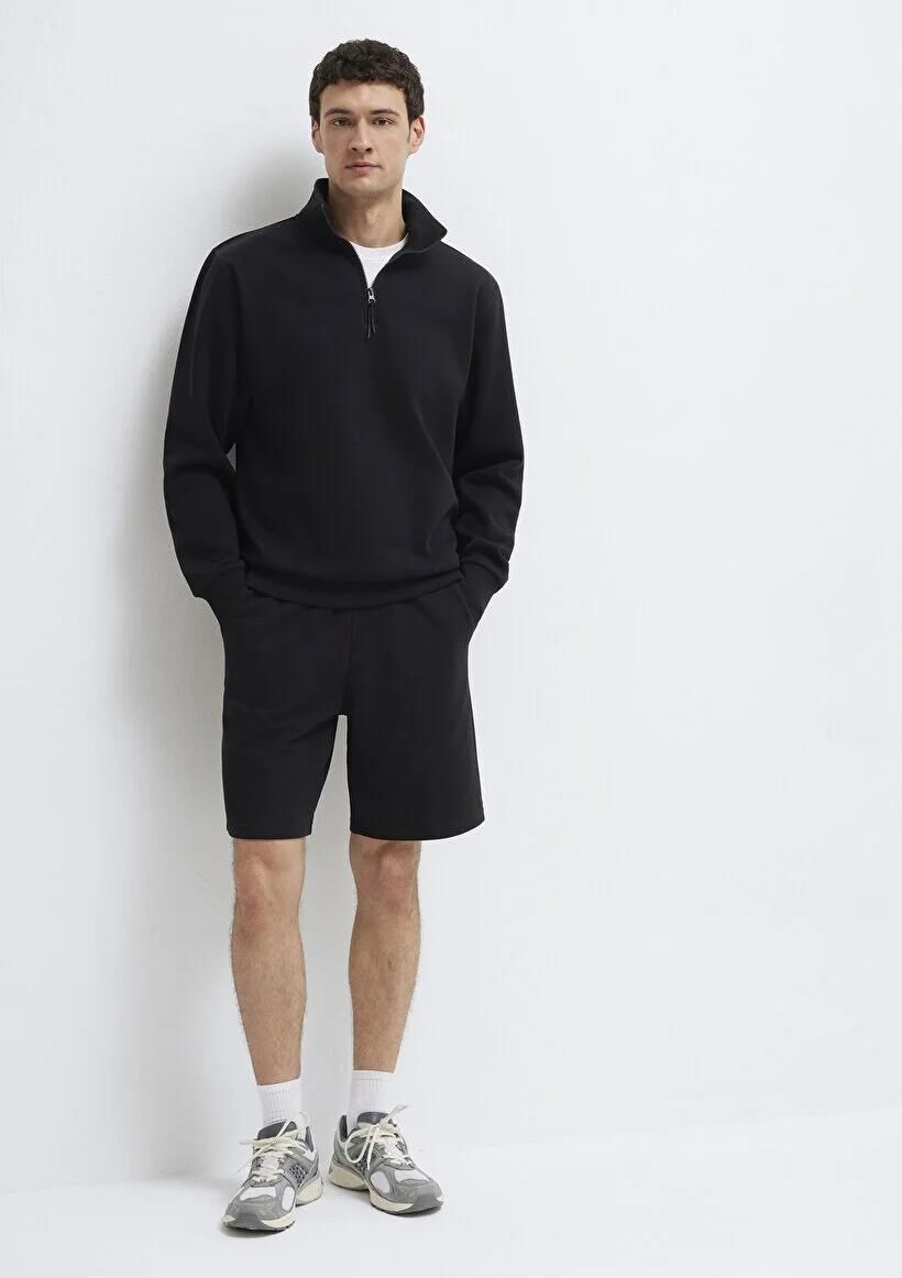 MAVİ ERKEK ÖRME ŞORT