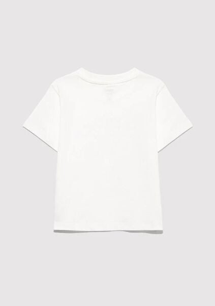 MAVİ BONJOUR BASKILI TİŞÖRT KIZ ÇOCUKS MODELLİ PENYE