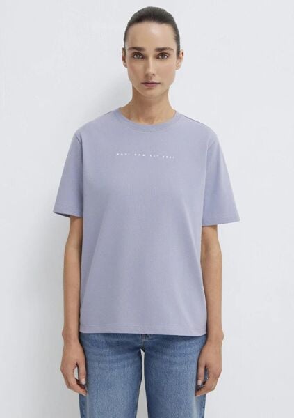 MAVİ BASKILI KADIN TİŞÖRT