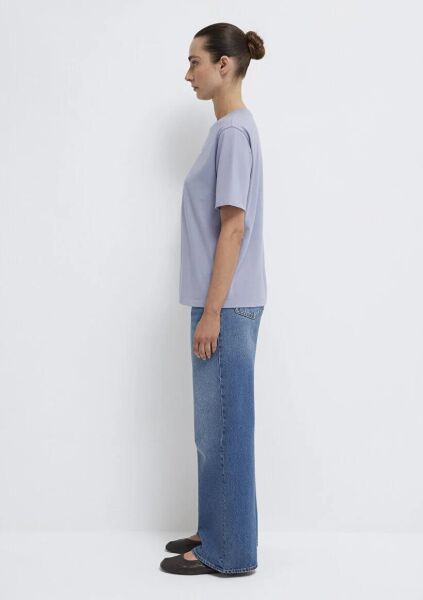 MAVİ BASKILI KADIN TİŞÖRT