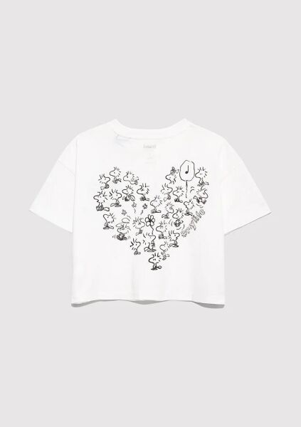 MAVİ PEANUTS BASKILI TİŞÖRT KIZ ÇOCUK PROJE, LİSANS T-SHIRT