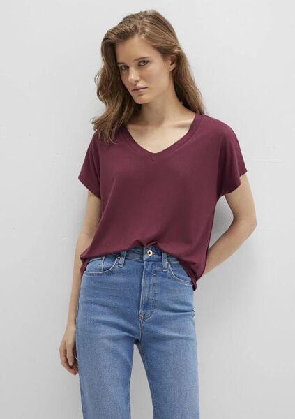 MAVİ BASIC V YAKA PENYE KADIN BASIC, SEMI BASIC