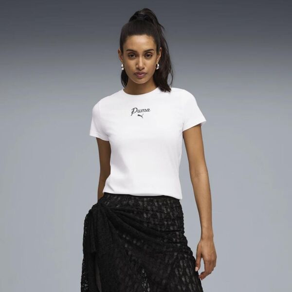 PUMA ESS SCRIPT TEE KADIN KISA KOL T-SHIRT