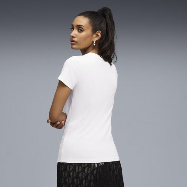 PUMA ESS SCRIPT TEE KADIN KISA KOL T-SHIRT
