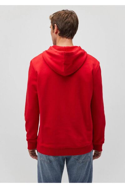 MAVİ LOGO KAPÜŞONLU SWEATSHIRT ERKEK LOGO T-SHIRT
