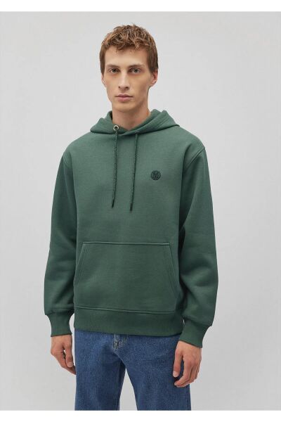 MAVİ KAPÜŞONLU SWEATSHIRT ERKEK HOODIE