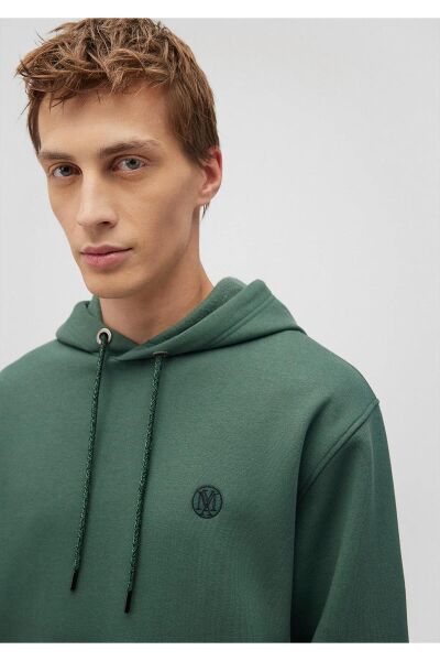 MAVİ KAPÜŞONLU SWEATSHIRT ERKEK HOODIE