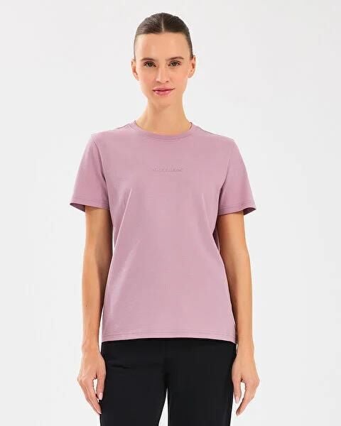 SKECHERS W ESSENTIAL CREWNECK T-SHIRT KADIN KISA KOL T-SHIRT