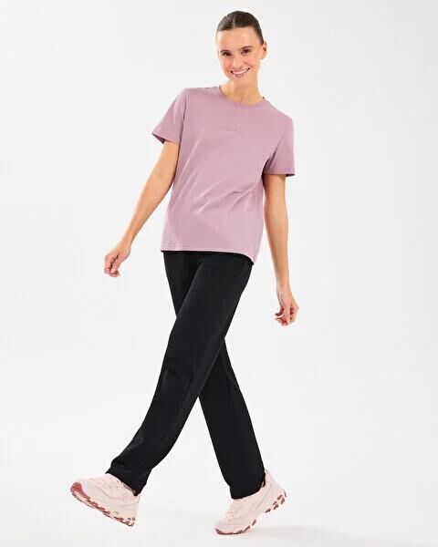 SKECHERS W ESSENTIAL CREWNECK T-SHIRT KADIN KISA KOL T-SHIRT