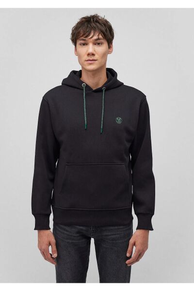 MAVİ KAPÜŞONLU SWEATSHIRT ERKEK HOODIE