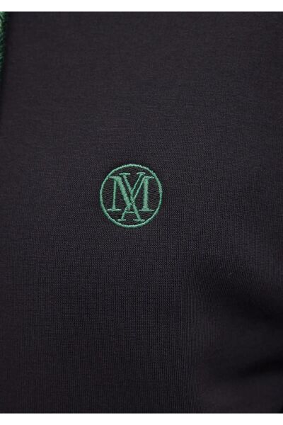 MAVİ KAPÜŞONLU SWEATSHIRT ERKEK HOODIE