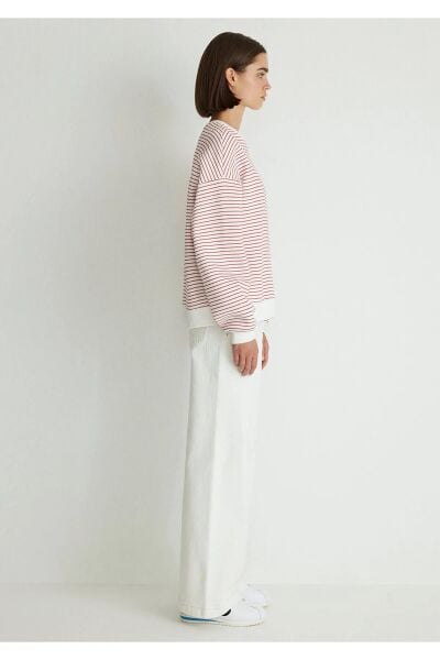 MAVİ MAVİ BASKILI SWEATSHIRT KADIN SWEATSHIRT