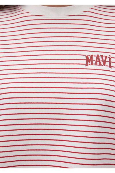MAVİ MAVİ BASKILI SWEATSHIRT KADIN SWEATSHIRT