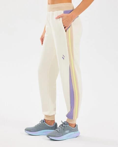 SKECHERS W DIAGONAL LW FLEECE JOGGER SWEATPANT KADIN EŞOFMAN ALTI