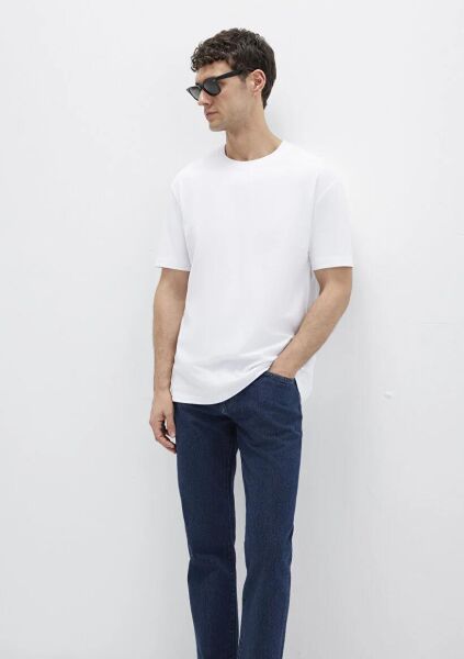 MAVİ BİSİKLET YAKA ERKEK T-SHIRT