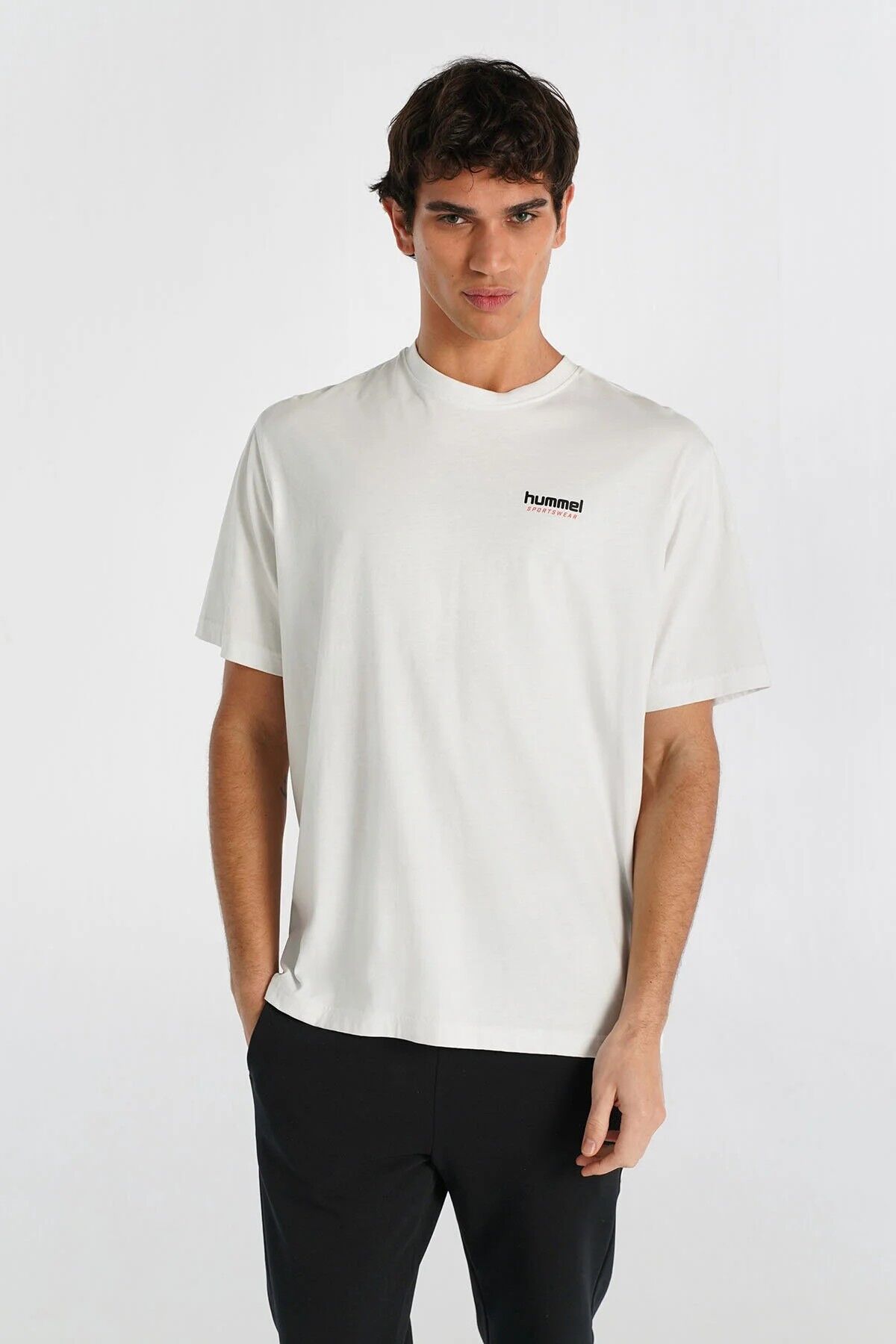 HUMMEL HMLSENTE OVERSIZE T-SHIRT S/S ERKEK KISA KOL T-SHIRT