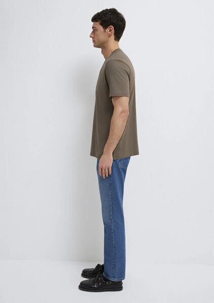 MAVİ BASKILI ERKEK T-SHIRT