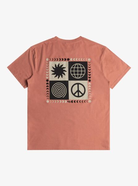 QUIKSILVER PEACE PHASE SS TEE ERKEK KISA KOL T-SHIRT