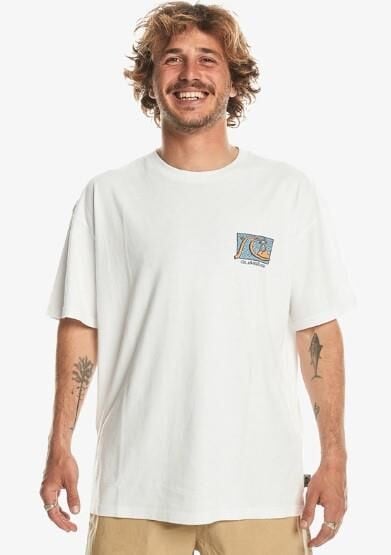 QUIKSILVER TAKE US BACK BUBBLE SS ERKEK KISA KOL T-SHIRT