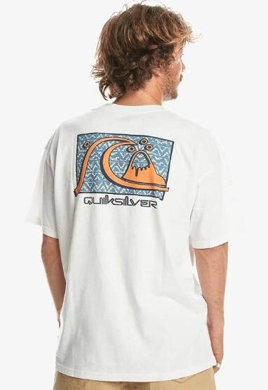 QUIKSILVER TAKE US BACK BUBBLE SS ERKEK KISA KOL T-SHIRT
