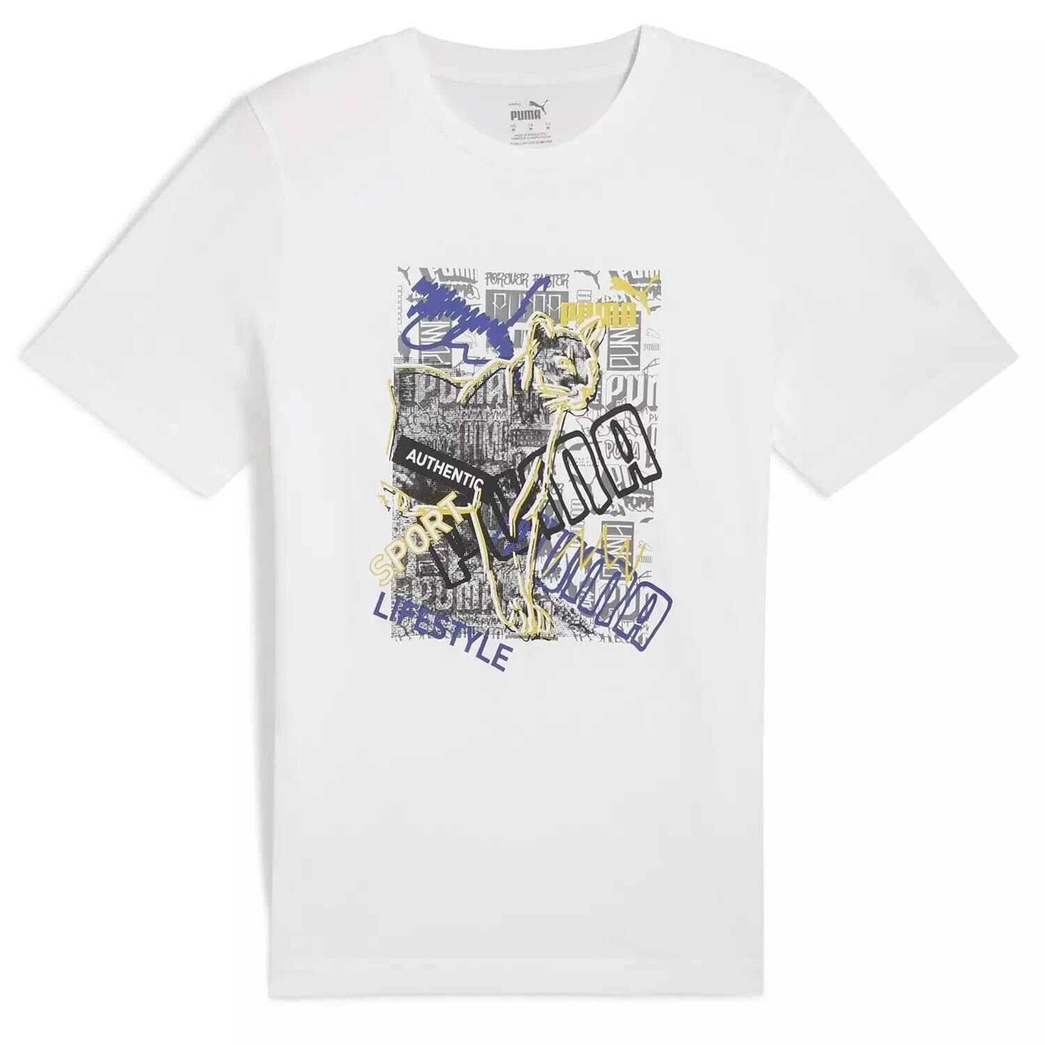 PUMA GRAPHICS PHOTOPRINT TEE ERKEK KISA KOL T-SHIRT