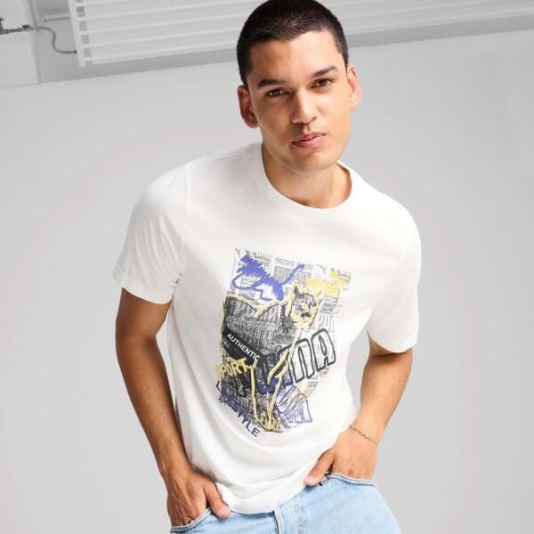 PUMA GRAPHICS PHOTOPRINT TEE ERKEK KISA KOL T-SHIRT
