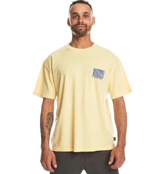 QUIKSILVER TAKE US BACK BUBBLE SS ERKEK KISA KOL T-SHIRT