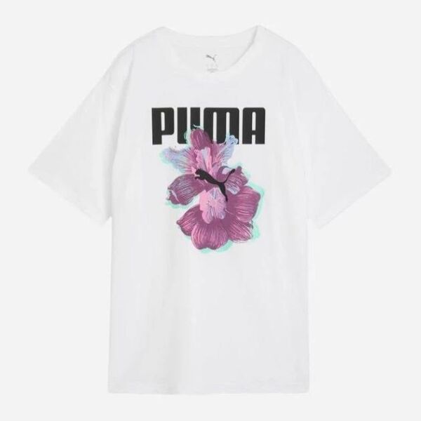 PUMA GRAPHICS RELAXED TEE BETTER KADIN KISA KOL T-SHIRT