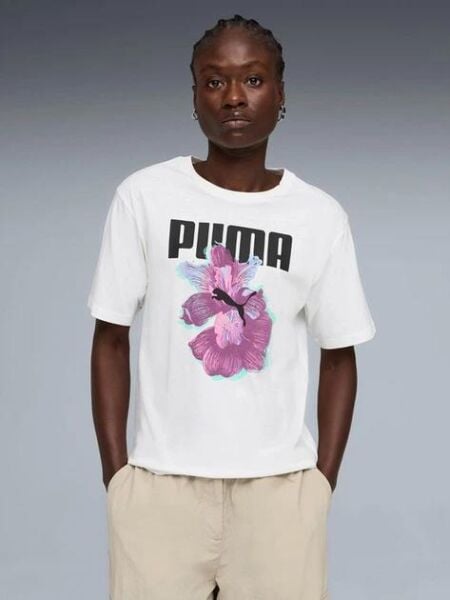 PUMA GRAPHICS RELAXED TEE BETTER KADIN KISA KOL T-SHIRT
